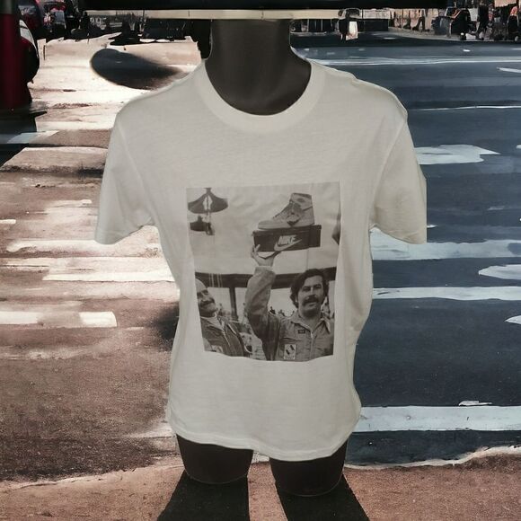 NIKE AIR JORDAN, I FEEL LIKE PABLO ESCOBAR WHITE 100% COTTON T-SHIRT. UNISEX. - Picture 1 of 5